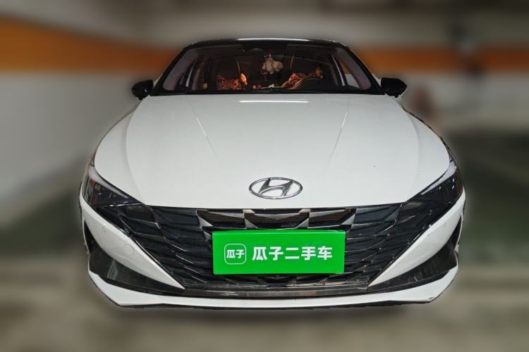 Used Hyundai Elantra 2021 1.5L CVT LUX Prestige Edition Front