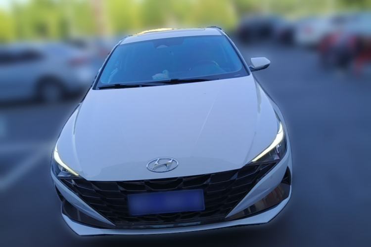 Used Hyundai Elantra 2021 1.5L CVT LUX Prestige Edition Front