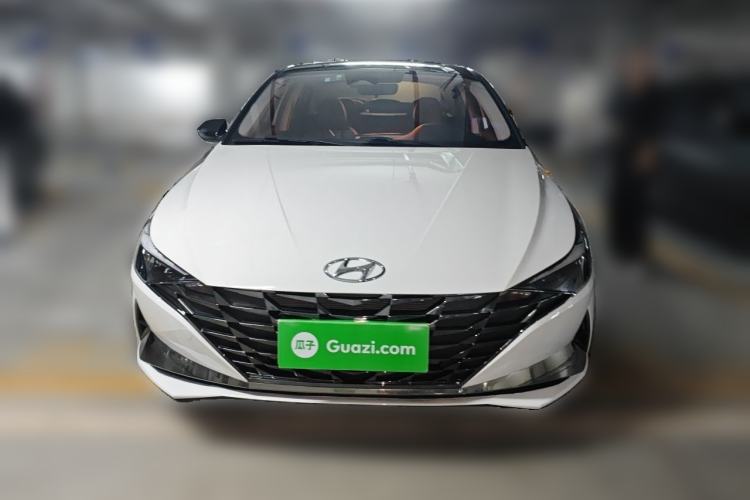 Used Hyundai Elantra 2021 1.5L CVT LUX Prestige Edition Front