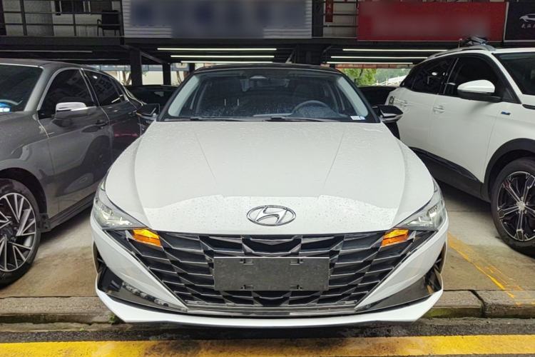 Used Hyundai Elantra 2021 1.5L CVT LUX Prestige Edition Front