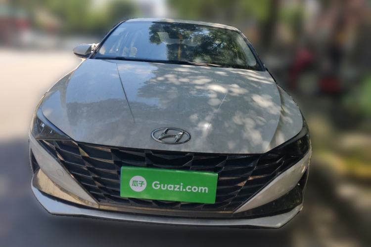 Used Hyundai Elantra 2021 1.5L CVT LUX Prestige Edition Front