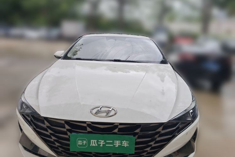 Used Hyundai Elantra 2021 1.5L CVT LUX Prestige Edition Front