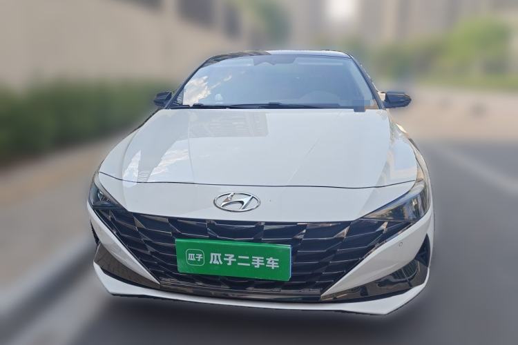 Used Hyundai Elantra 2021 1.5L CVT LUX Prestige Edition Front