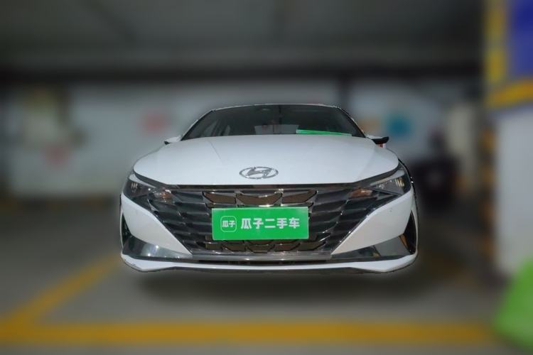 Used Hyundai Elantra 2021 1.5L CVT LUX Prestige Edition Front
