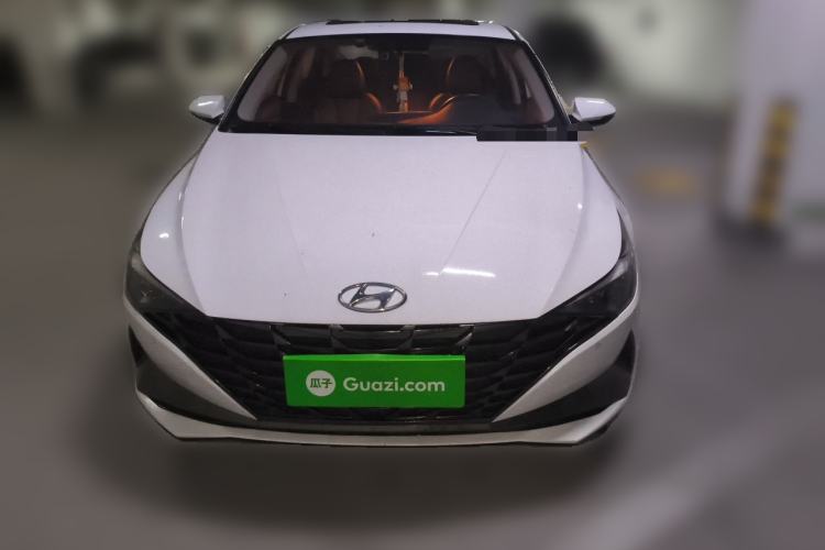 Used Hyundai Elantra 2021 1.5L CVT LUX Prestige Edition Front