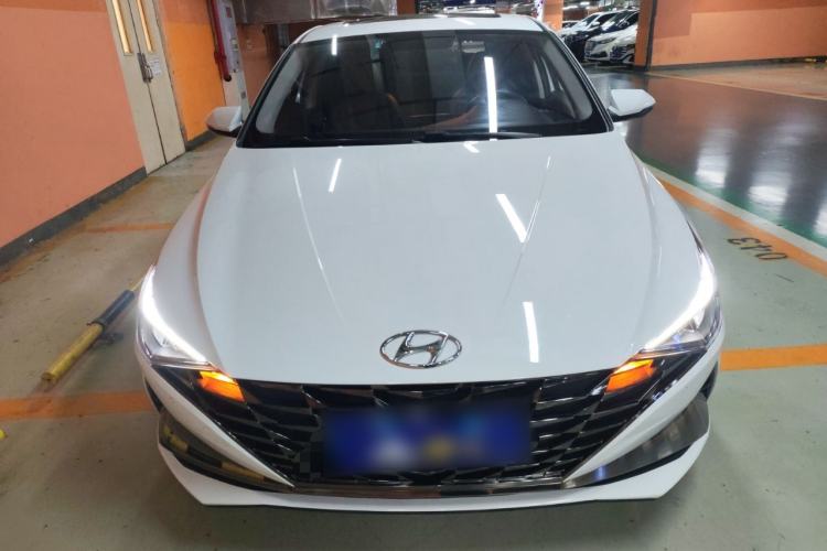 Used Hyundai Elantra 2021 1.5L CVT GLX Elite Edition Front