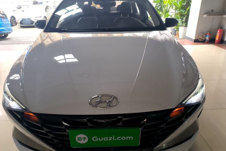 Used Hyundai Elantra 2021 1.5L CVT TOP Flagship Edition Front