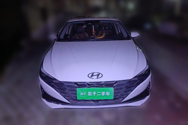 Used Hyundai Elantra 2021 1.5L CVT LUX Prestige Edition Front