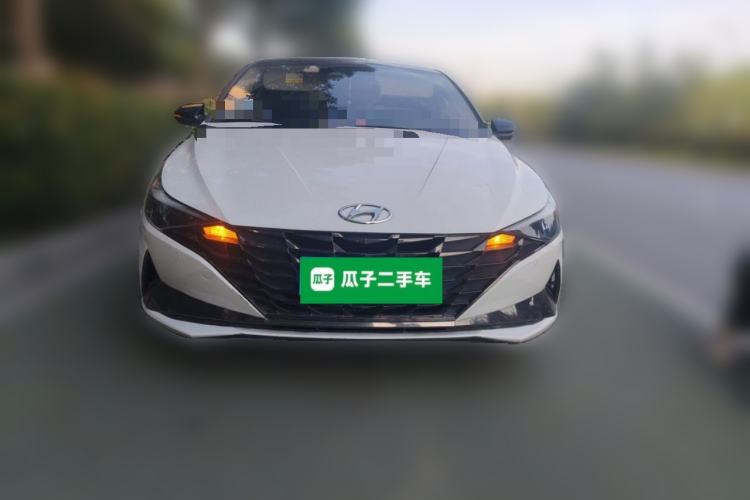 Used Hyundai Elantra 2021 1.5L CVT LUX Prestige Edition Front