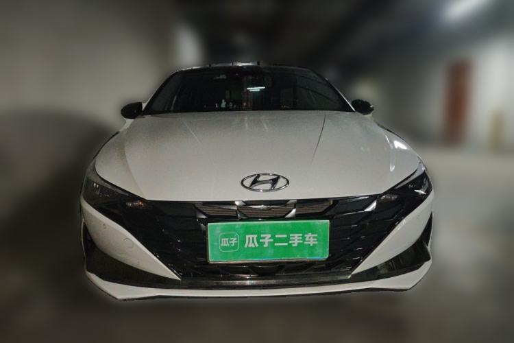 Used Hyundai Elantra 2021 1.5L CVT LUX Prestige Edition Front