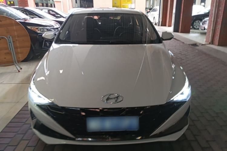 Used Hyundai Elantra 2021 1.5L CVT LUX Prestige Edition Front