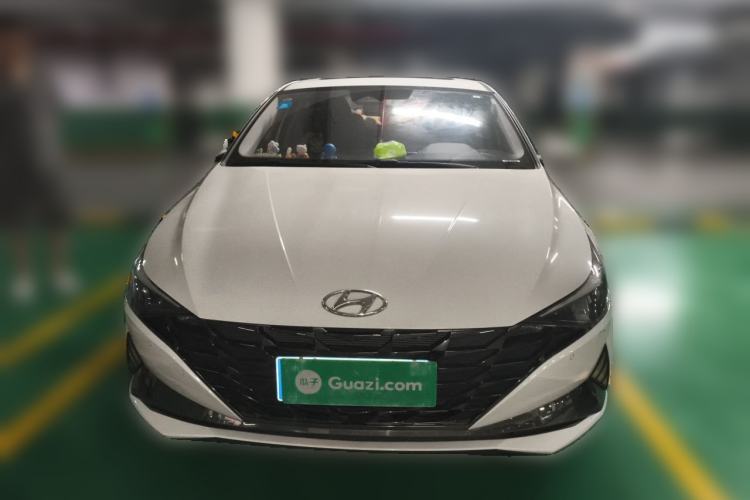 Used Hyundai Elantra 2021 1.5L CVT LUX Prestige Edition Front