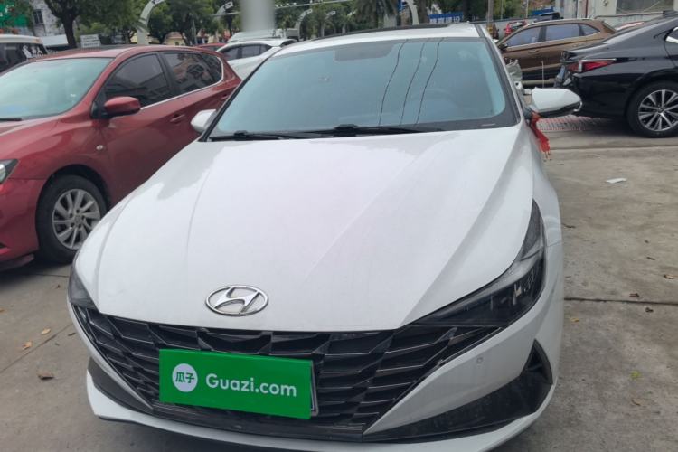 Used Hyundai Elantra 2021 1.5L CVT GLX Elite Edition Front