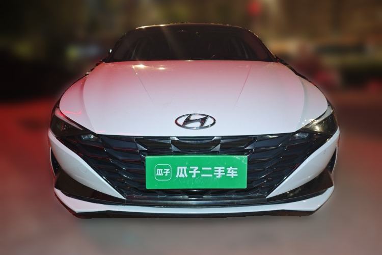 Used Hyundai Elantra 2021 1.5L CVT LUX Prestige Edition Front