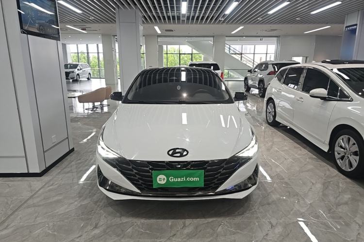 Used Hyundai Elantra 2021 1.5L CVT TOP Flagship Edition Front