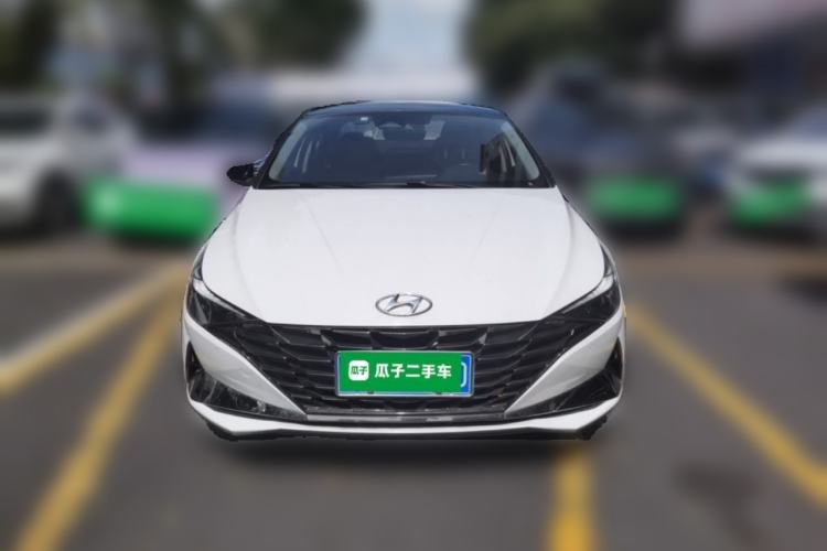 Used Hyundai Elantra 2021 1.5L CVT LUX Prestige Edition Front