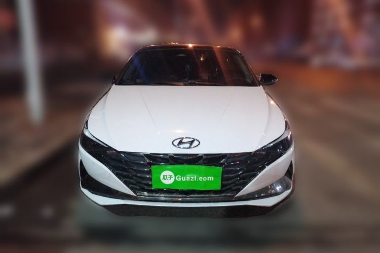 Used Hyundai Elantra 2021 1.5L CVT LUX Prestige Edition Front