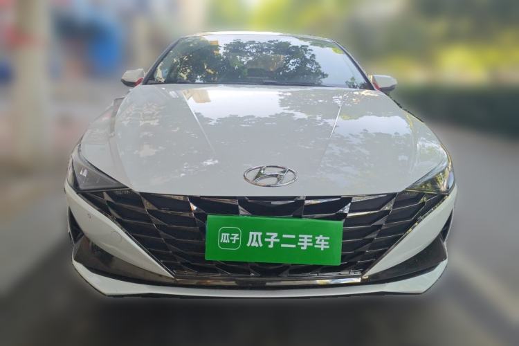Used Hyundai Elantra 2021 1.5L CVT LUX Prestige Edition Front