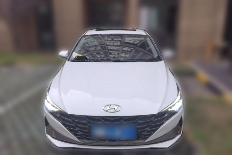 Used Hyundai Elantra 2021 1.5L CVT GLX Elite Edition Front