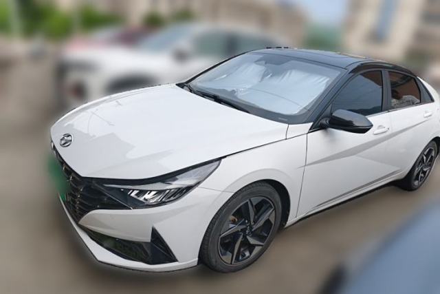 Used Hyundai Elantra 2021 1.5L CVT LUX Prestige Edition