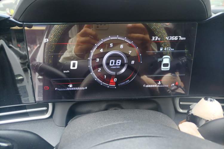 Used Hyundai Elantra 2021 1.5L CVT LUX Prestige Edition Instrument Cluster
