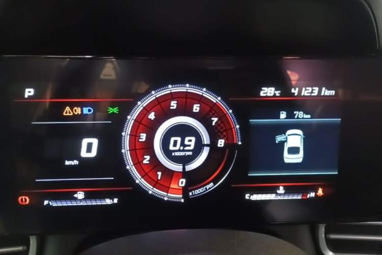 Used Hyundai Elantra 2021 1.5L CVT LUX Prestige Edition Instrument Cluster