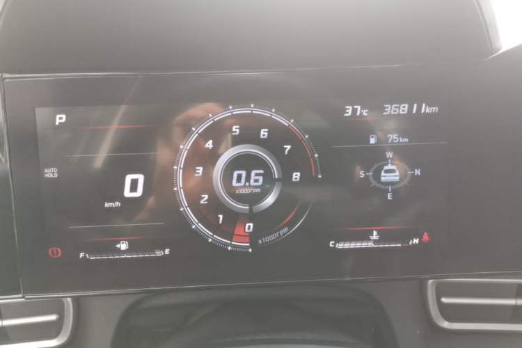 Used Hyundai Elantra 2021 1.5L CVT LUX Prestige Edition Instrument Cluster