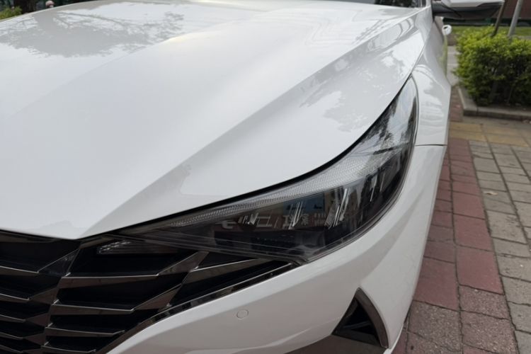 Used Hyundai Elantra 2021 1.5L CVT LUX Prestige Edition Left Front Headlight