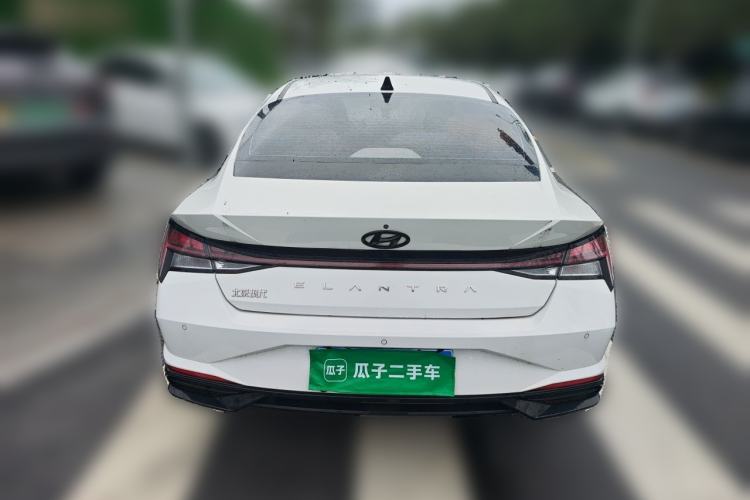 Used Hyundai Elantra 2021 1.5L CVT LUX Prestige Edition Rear
