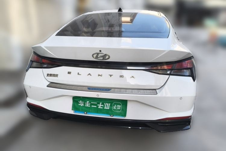 Used Hyundai Elantra 2021 1.5L CVT GLX Elite Edition Rear