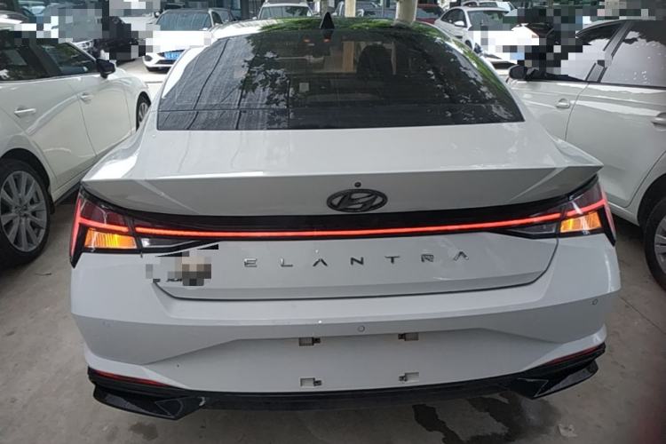 Used Hyundai Elantra 2021 1.5L CVT LUX Prestige Edition Rear