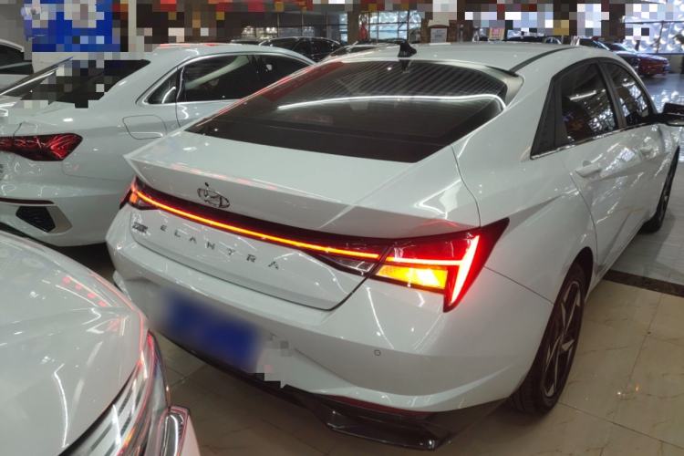 Used Hyundai Elantra 2021 1.5L CVT GLX Elite Edition Rear