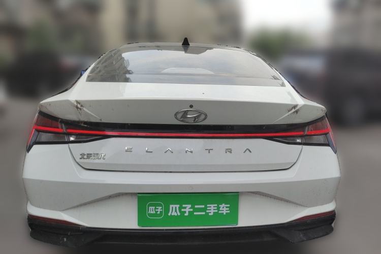 Used Hyundai Elantra 2021 1.5L CVT LUX Prestige Edition Rear