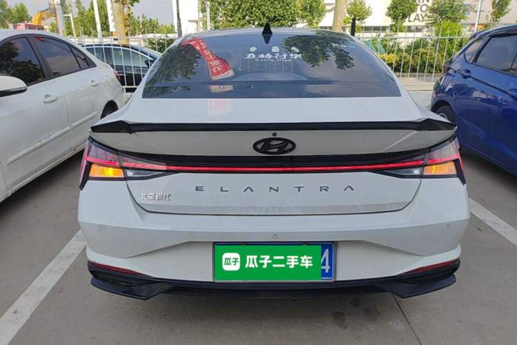 Used Hyundai Elantra 2021 1.5L CVT GLX Elite Edition Rear