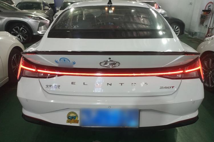 Used Hyundai Elantra 2021 240TGDi DCT LUX Prestige Edition Rear