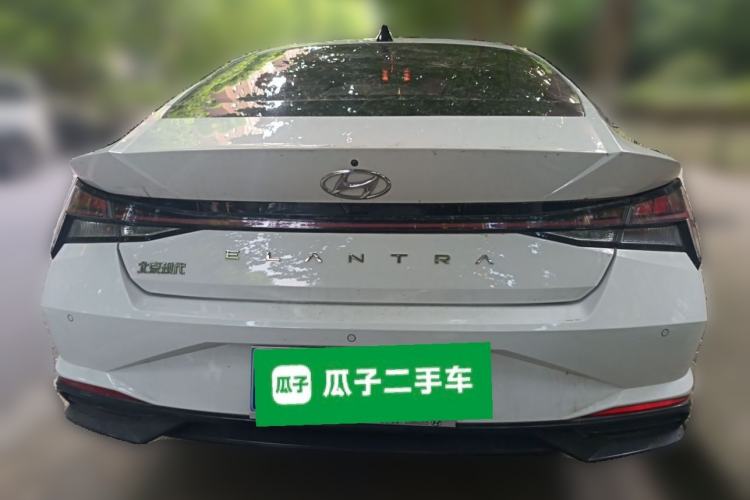 Used Hyundai Elantra 2021 1.5L CVT LUX Prestige Edition Rear