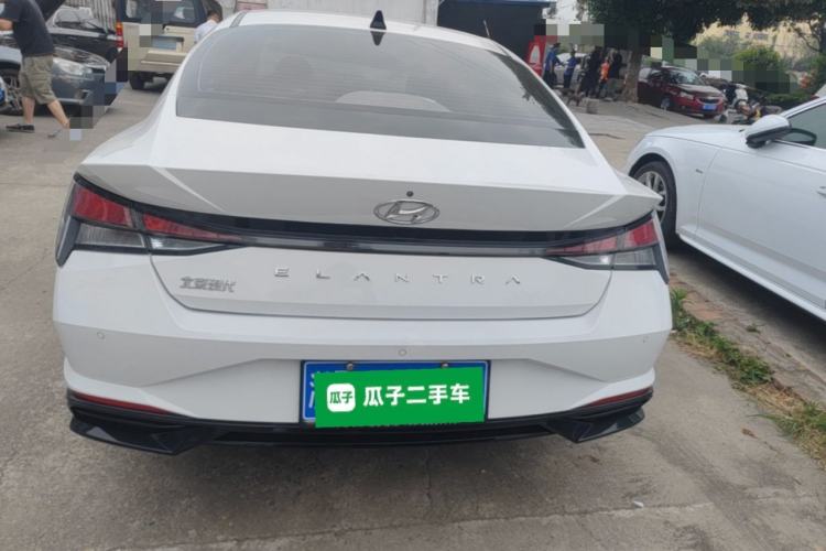 Used Hyundai Elantra 2021 1.5L CVT GLX Elite Edition Rear