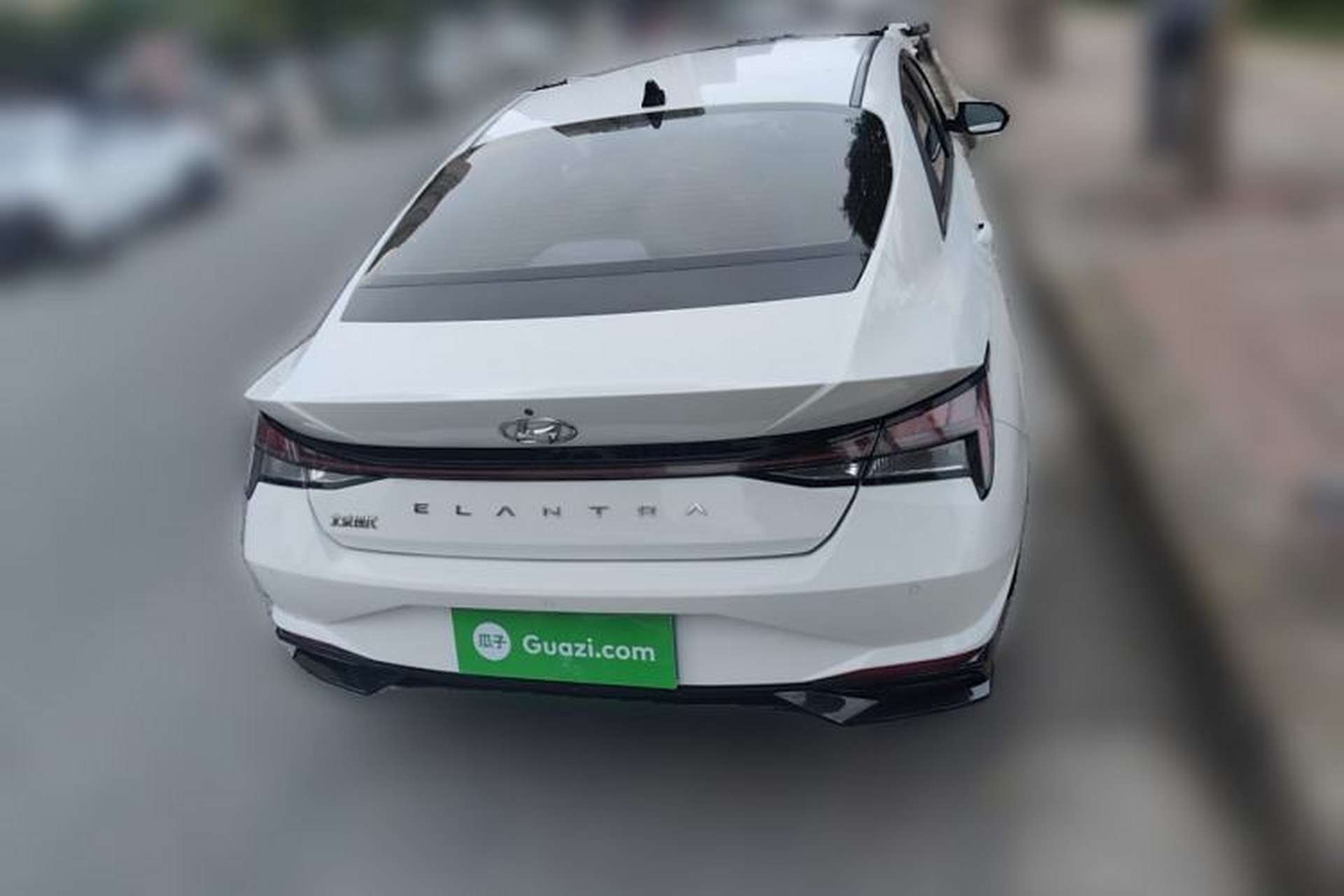 Used Hyundai Elantra 2021 1.5L CVT LUX Prestige Edition Rear