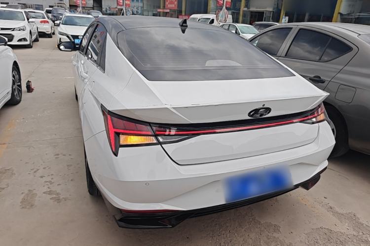 Used Hyundai Elantra 2021 1.5L CVT LUX Prestige Edition Rear
