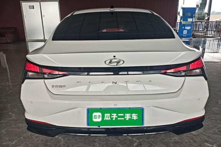 Used Hyundai Elantra 2021 1.5L CVT GLX Elite Edition Rear