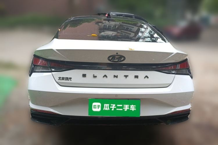 Used Hyundai Elantra 2021 1.5L CVT GLX Elite Edition Rear
