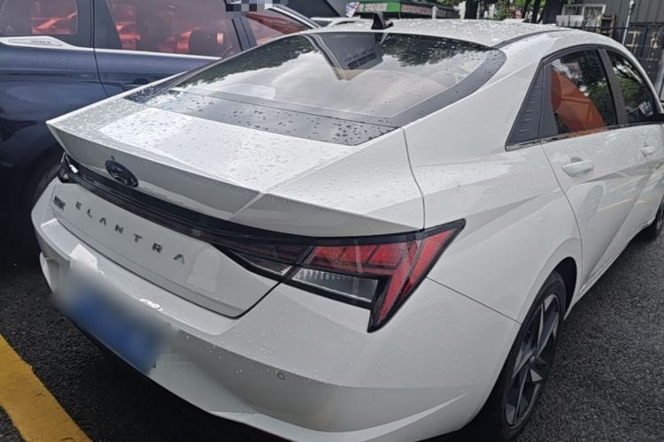 Used Hyundai Elantra 2021 1.5L CVT LUX Prestige Edition Rear