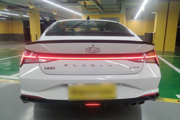 Used Hyundai Elantra 2021 240TGDi DCT LUX Prestige Edition Rear
