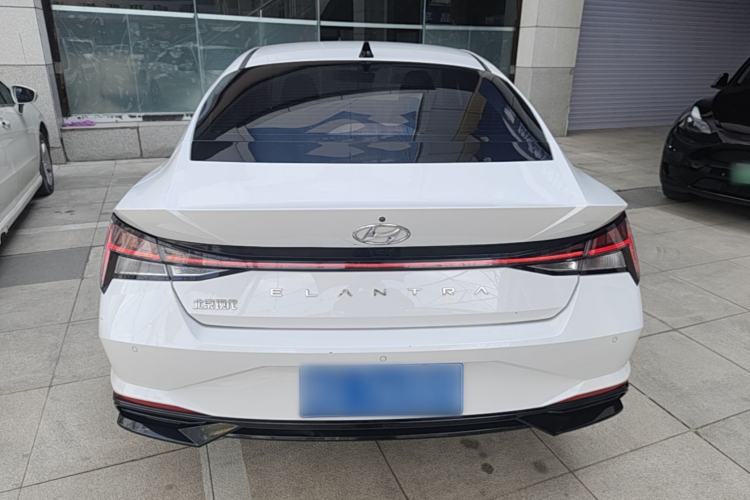 Used Hyundai Elantra 2021 1.5L CVT LUX Prestige Edition Rear
