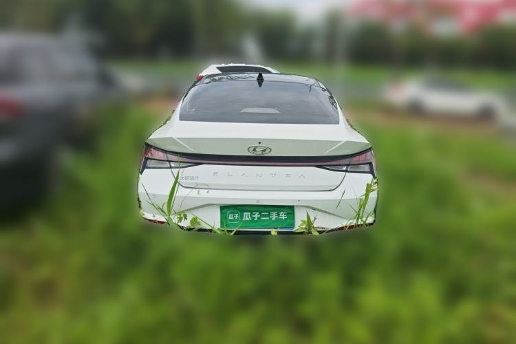 Used Hyundai Elantra 2021 1.5L CVT LUX Prestige Edition Rear