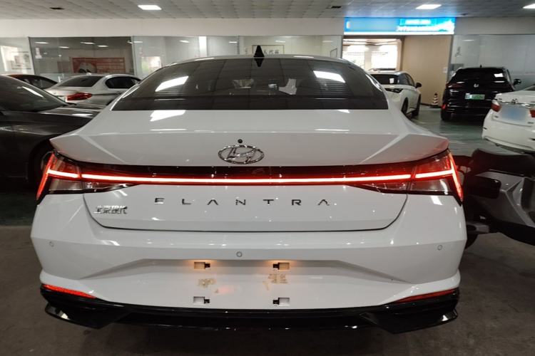 Used Hyundai Elantra 2021 1.5L CVT LUX Prestige Edition Rear