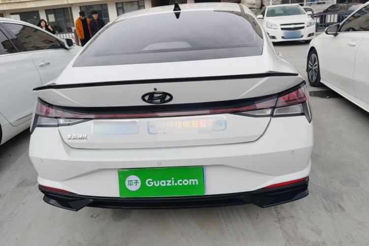 Used Hyundai Elantra 2021 1.5L CVT LUX Prestige Edition Rear