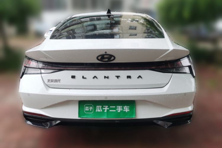 Used Hyundai Elantra 2021 1.5L CVT LUX Prestige Edition Rear
