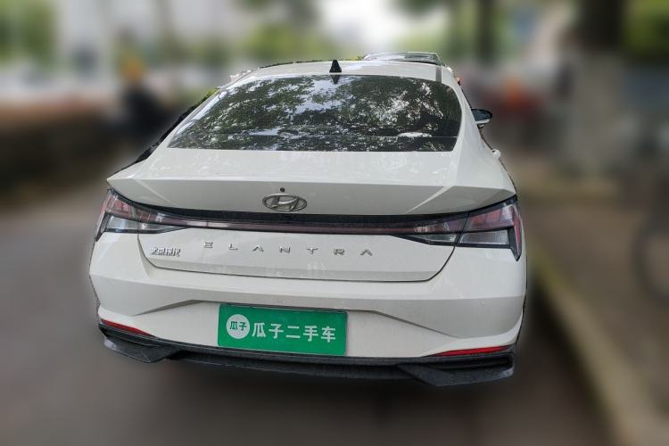 Used Hyundai Elantra 2021 1.5L CVT LUX Prestige Edition Rear