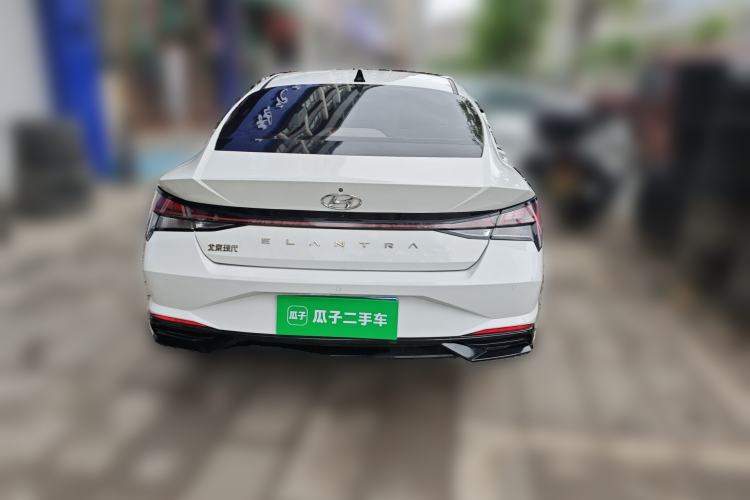 Used Hyundai Elantra 2021 1.5L CVT LUX Prestige Edition Rear